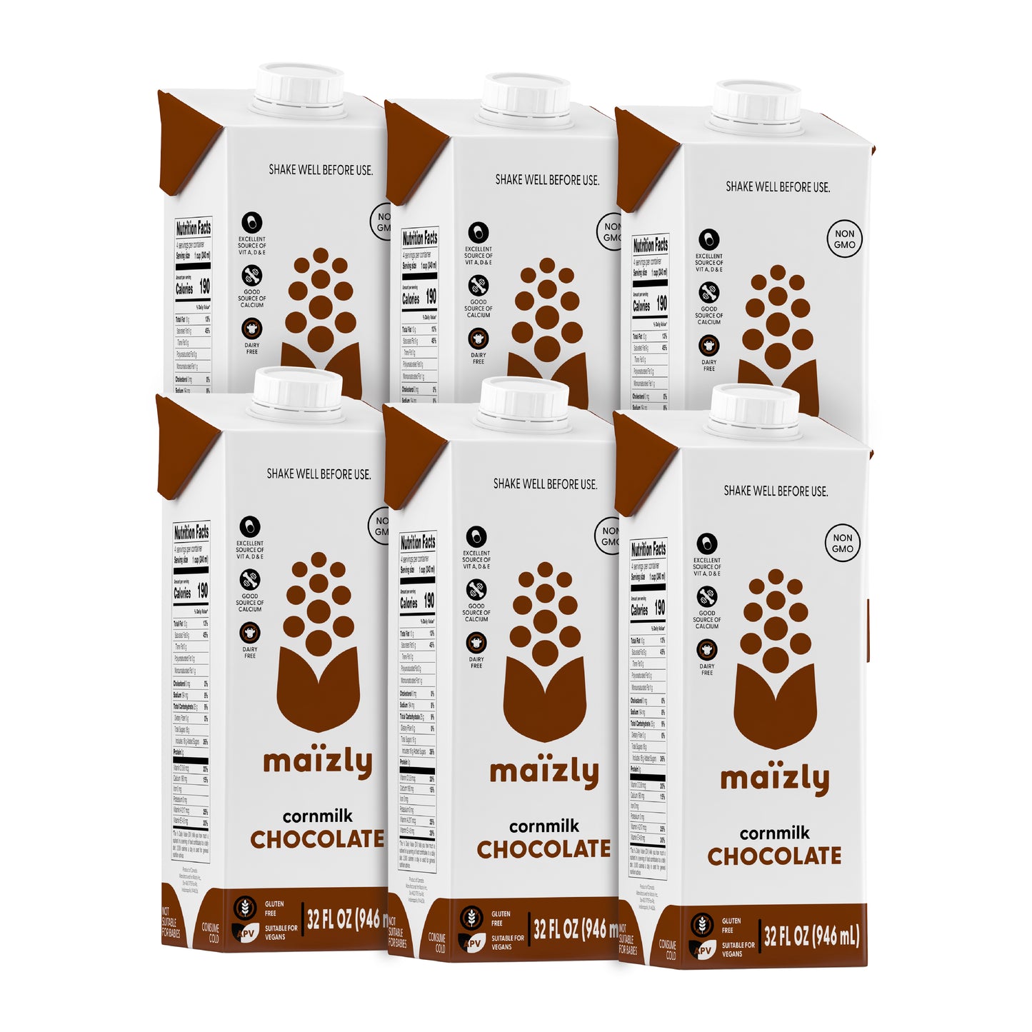 Maizly Chocolate 32floz Unit x6